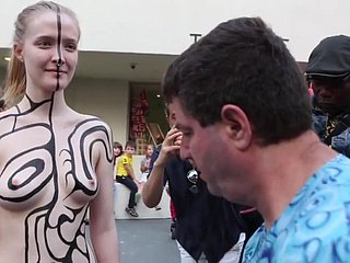 body painting uroczy