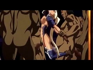 hentai bonito brutalmente groupfucked por monstros gueto anime