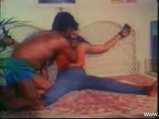 Mallu gebunden und in einem Film