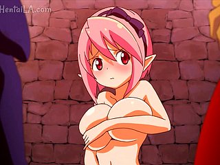 Yammy Anime Girl con enormi tette Gangbang Video
