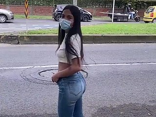 Abbastanza piccola piccola ragazza latina raccolta finalmente accetta di piacere il mio cazzo shoe-brush refrigerate sua figa rifinita